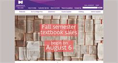 Desktop Screenshot of mctcbookstore.com