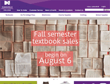 Tablet Screenshot of mctcbookstore.com